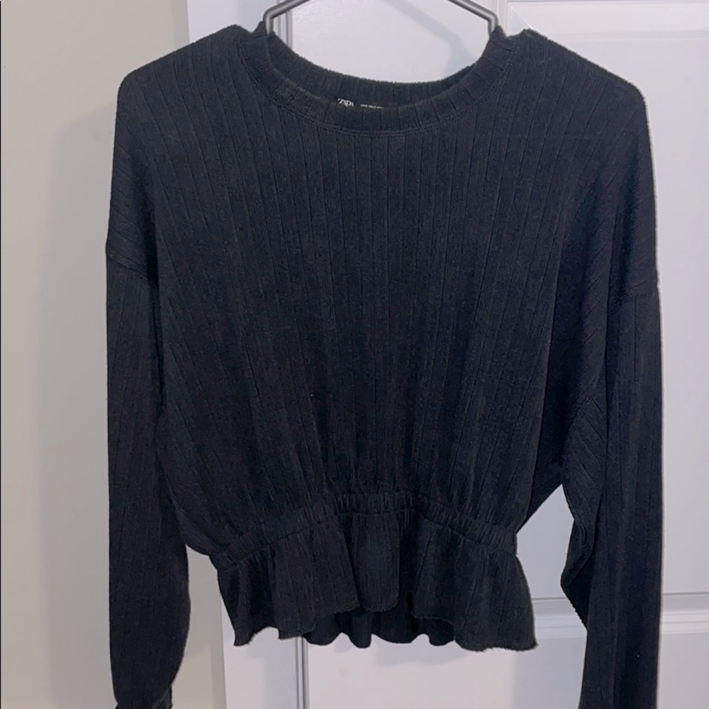 Crop sweater